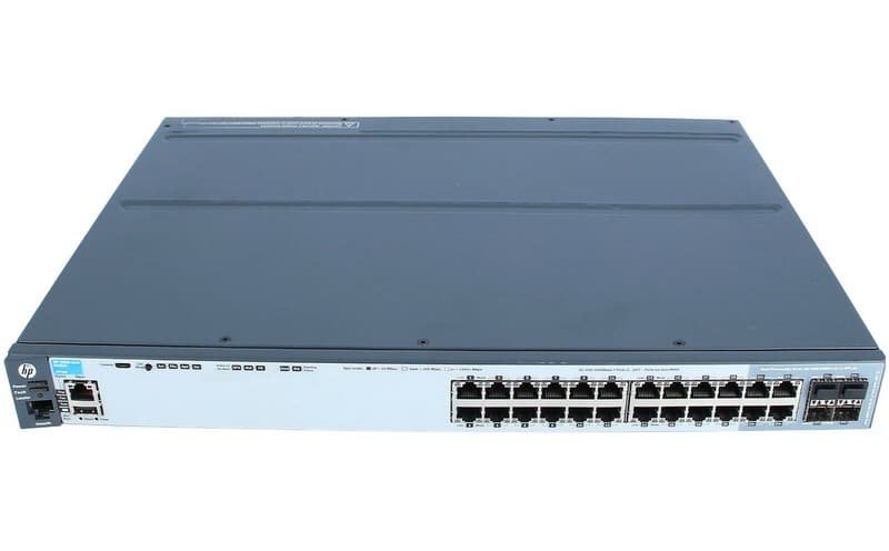 J9726A HP 2920-24G 20x Gigabit Ethernet + 4x Combo Base-T/SFP Switch rack mount