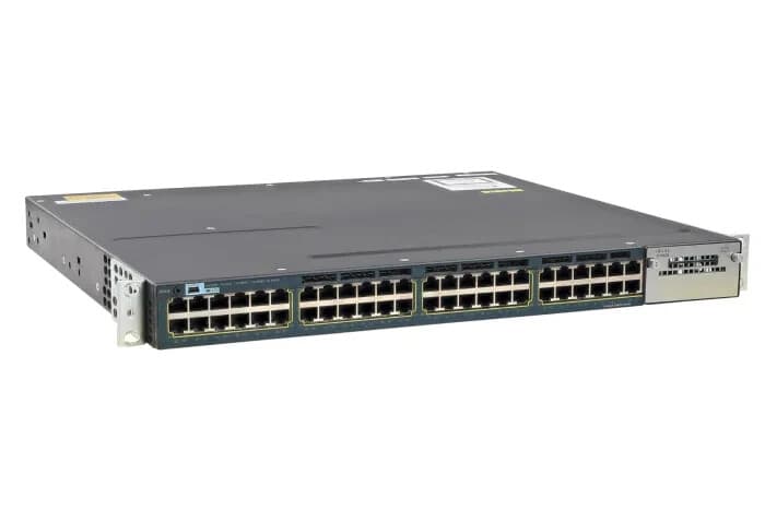 Cisco 3560X-48P-S Switch with RACKMOUNT Cisco Catalyst 3560-X Pwr-715wac