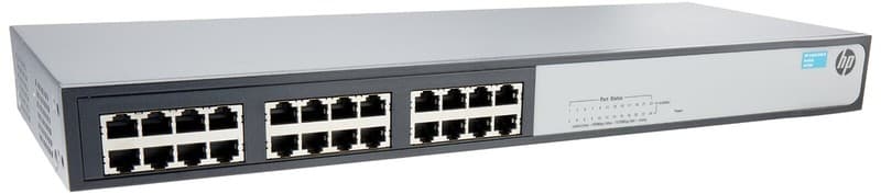 HP 1410-24G-R JG708A ProCurve 24-Port Gigabit Unamanaged Switch WITH RACK MOUNT