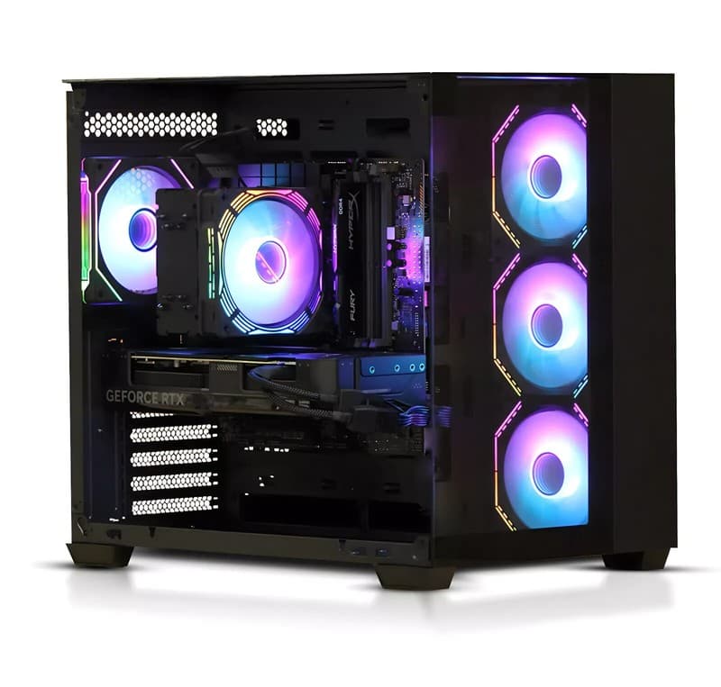Fast Gaming PC AMD 7 5700x Ryzen , 2TB SSD , 64GB RAM , RTX 5070 TI , WiFi