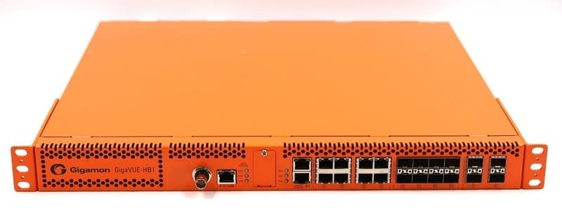 Gigamon GigaVUE-HB1 Data Access Switch with SFP+ Dual PSU | Orange