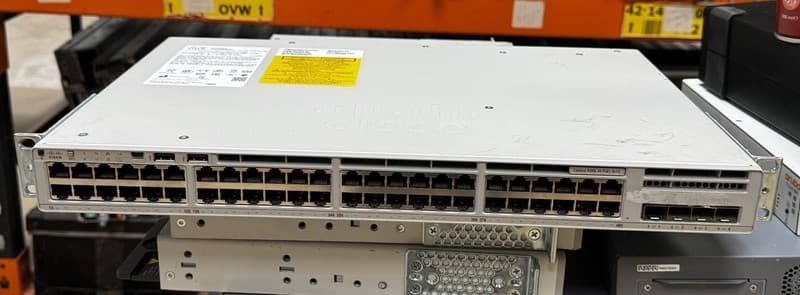 CISCO C9200L-48P-4G-E 48 PORT SWITCH POE+