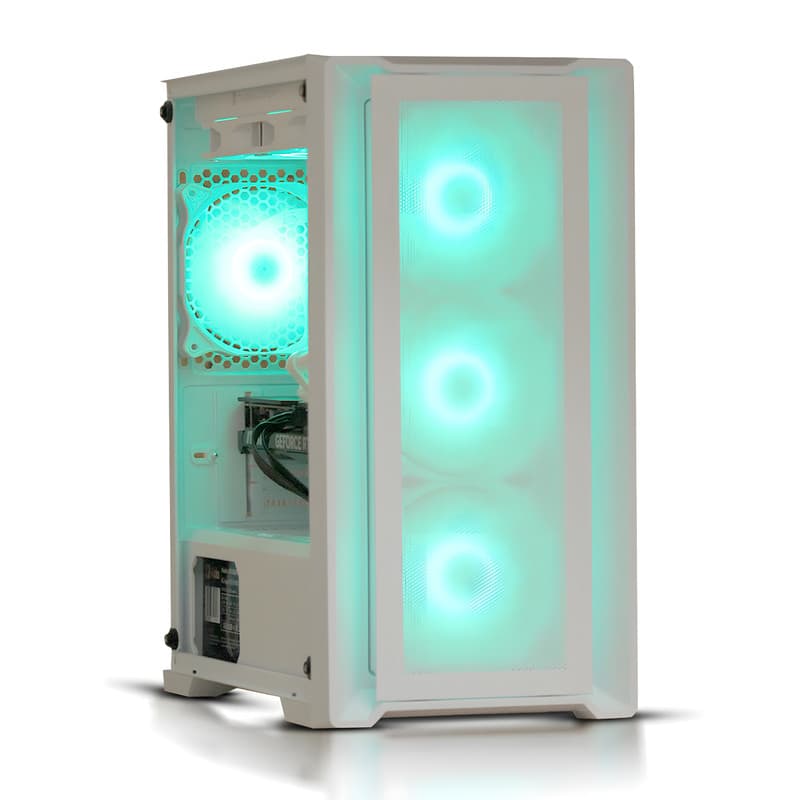 GAMING PC AMD Ryzen 5500 1TB SSD 32GB RAM NVIDIA RTX 5060 8GB Windows 11 Pro