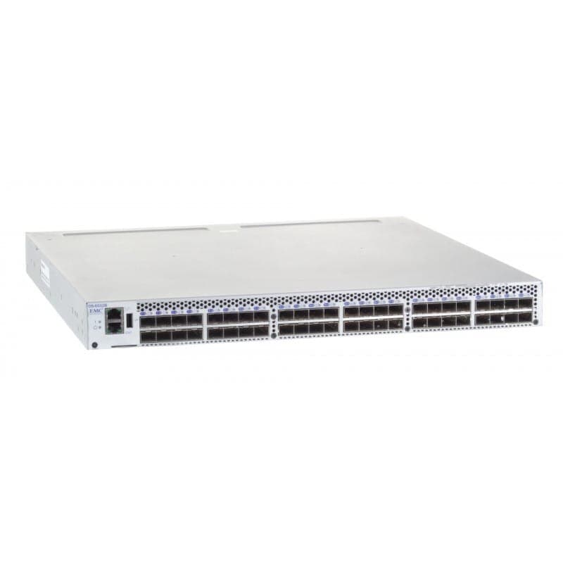 Brocade 6510 48-Port Network Switch SFP | Silver