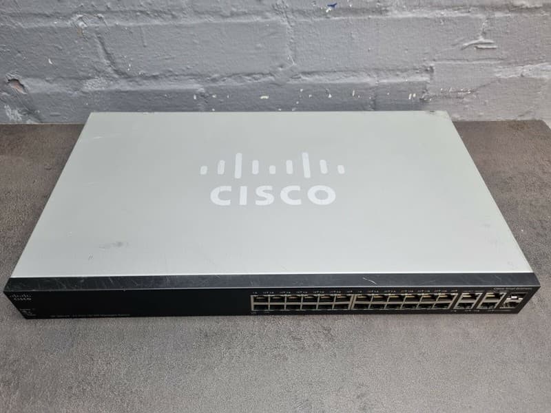 Cisco SF 300-24P Small business 24-Port 10/100 Managed Switch FREE POSTAGE