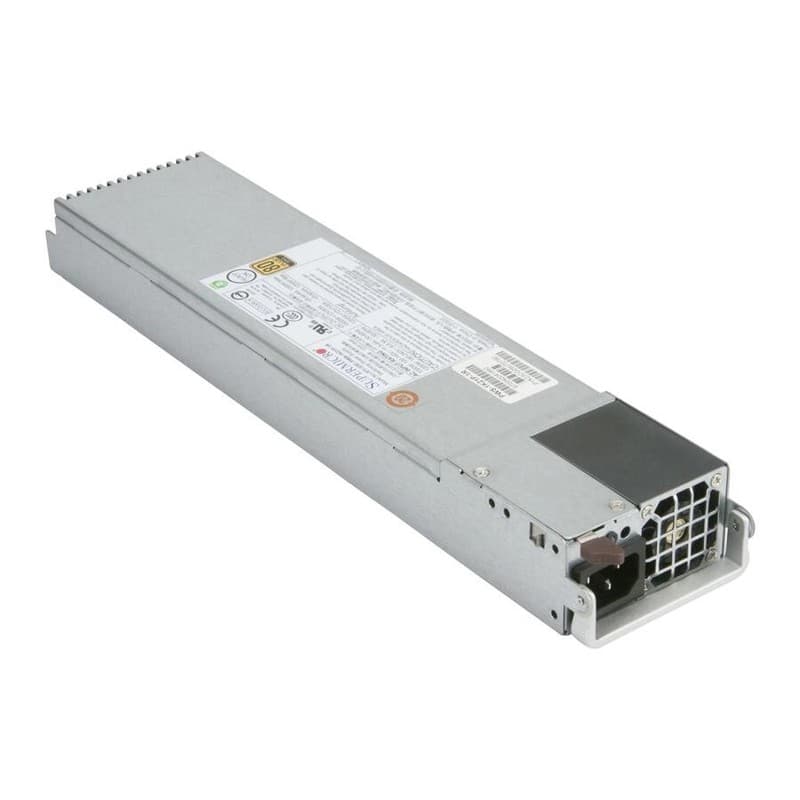 2 X SuperMicro PWS-1K21P-1R 1200W 1U 12V Redundant 80 Plus Gold Power Supply