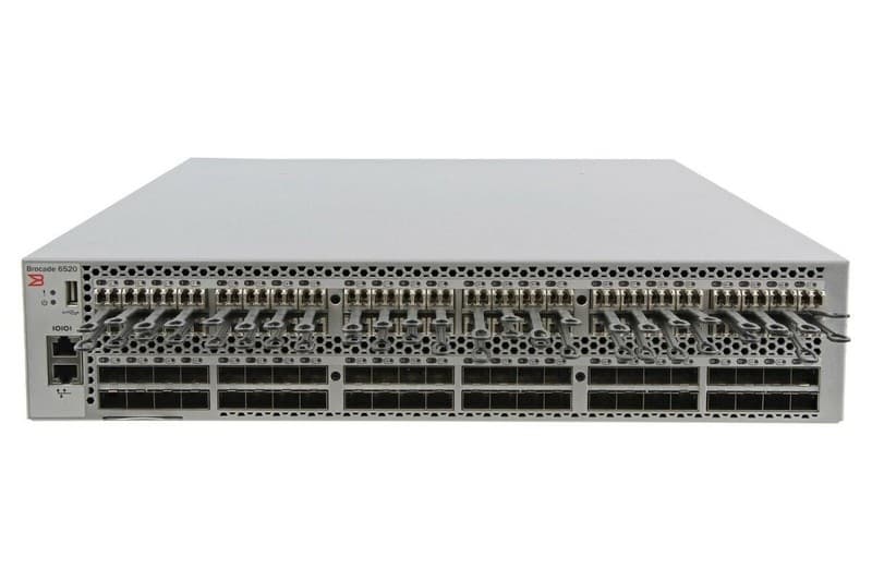 Dell Brocade 6520 SFP+ SAN Switch DL-6520-48-16G-R | 0X9KG1