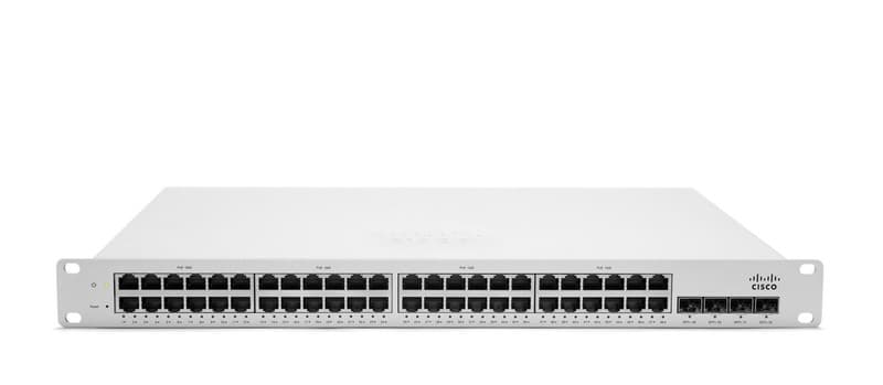 Cisco Meraki MS220-24P Cloud Managed Gigabit PoE Switch | Silver