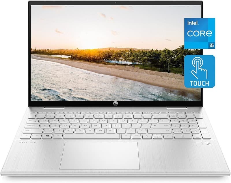 HP Pavilion x360 Intel Core i5-1135G7 @2.40GHz 64GB RAM 1TB Nvme Windows 11 Pro