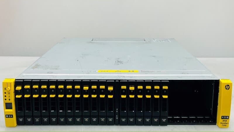 HP 3PAR STORESERV M6710 - 2 x QR482-63001, 24 x SFF Enclosure Inc 5.5TB Solution