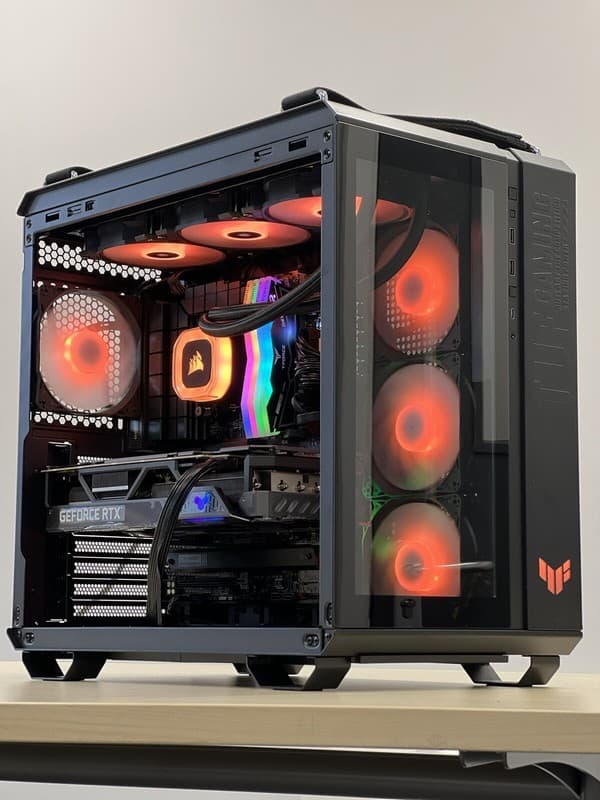 ASUS TUF Gaming PC RYZEN 7 7800X3D , RTX 4090 24GB 64GB DDR5 2TB NVMe WIN 11
