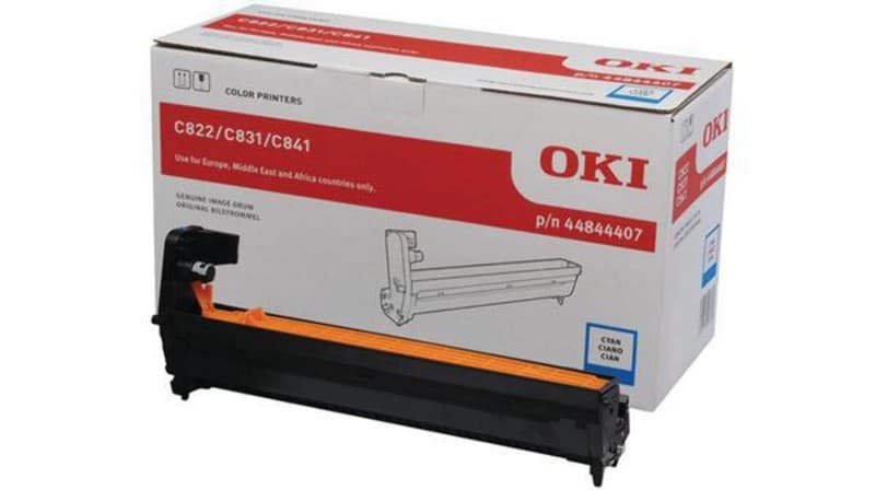 ORIGINAL DRUM 44844407 CYAN DRUM FOR OKI C822,C831,C841,C840 44844408 CAPAC