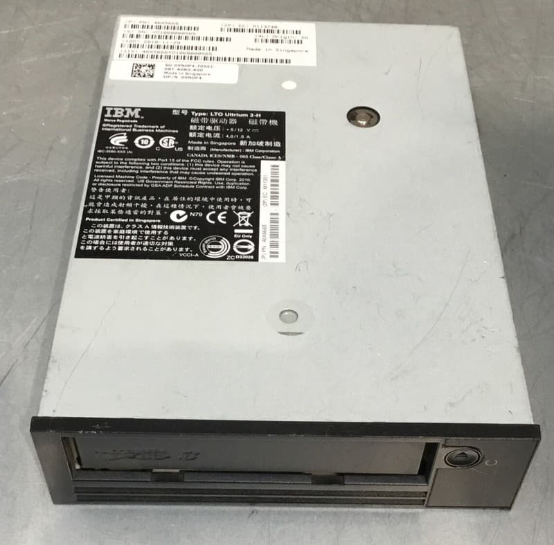 IBM 46X5666 46X6658 Dell p/n 09N0P4 LTO3 Internal HH SAS Drive,