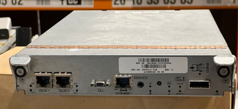 SAS FRUKC21-01 Controller 10/100 BASE-T iSCSI 1 / iSCSI 2