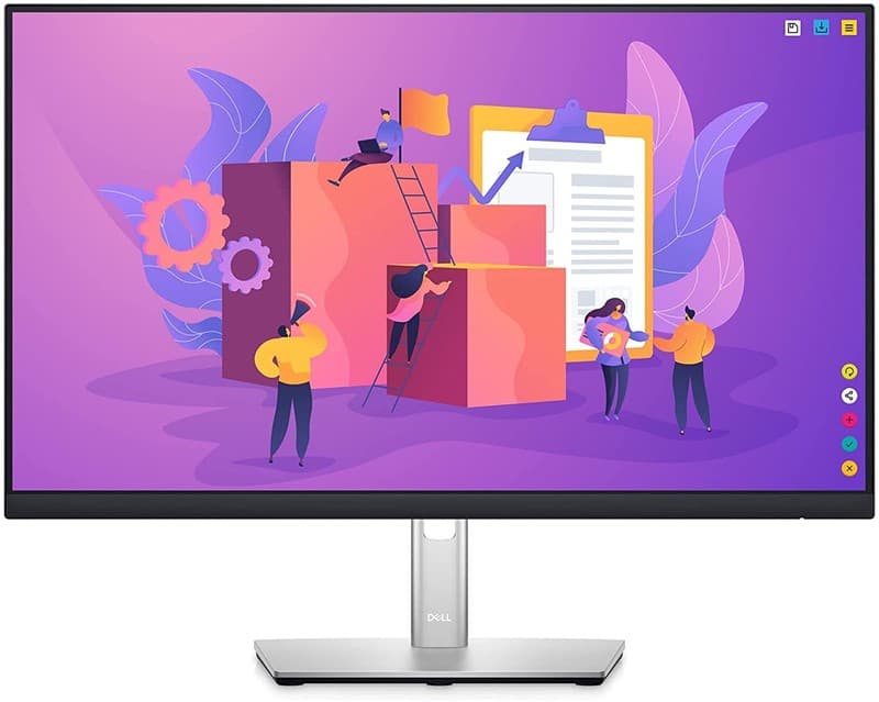 DELL P2422H Full HD Wide Screen 24" LED Monitor Black & Silver HDMI VGA (NEW)