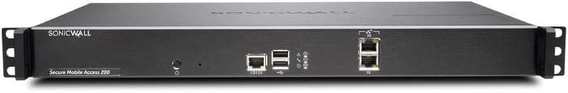 Dell Sonicwall SMA 200 Security Mobile Access Gateway 1RK33-0BB