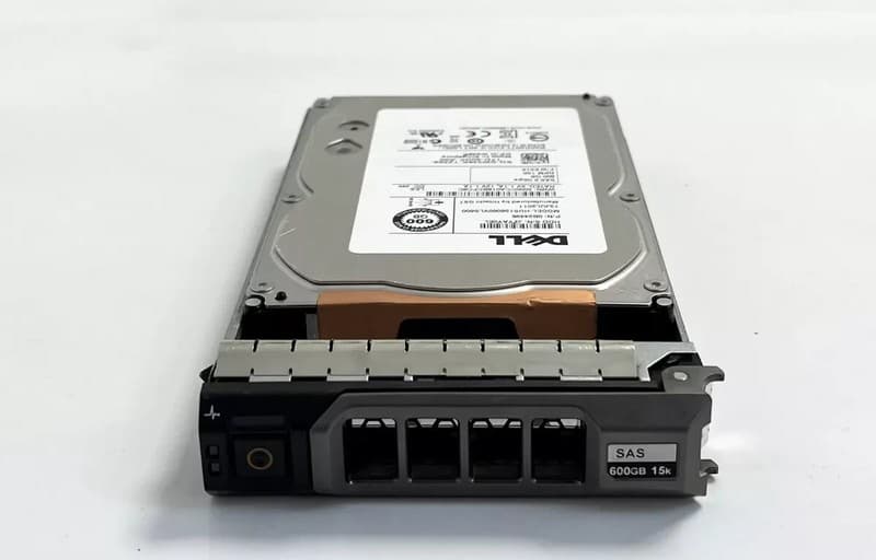 DELL W348K 600GB 3.5" SAS HDD 15K DRIVE in Dell F238F Caddy