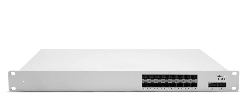 Cisco Meraki MS410-16-HW Layer 3 aggregation switch with 10gb sfp+ UNCLAIMED
