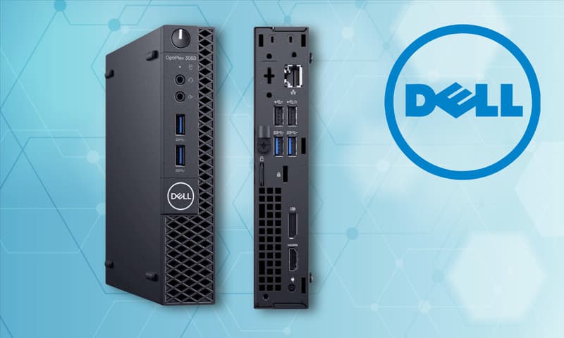 Dell OptiPlex 3070 Micro PC, Quad Core i5 9th Gen, 8GB RAM, 1TB SSD, Windows 11