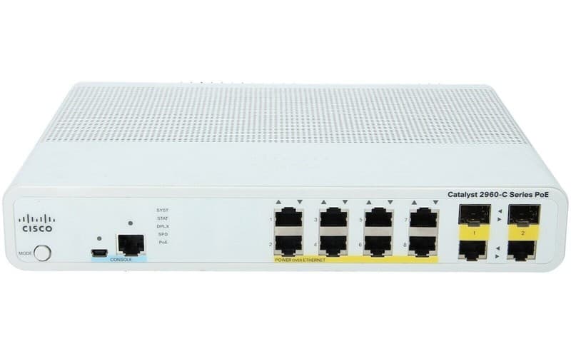 CISCO WS-C2960C-8PC-L