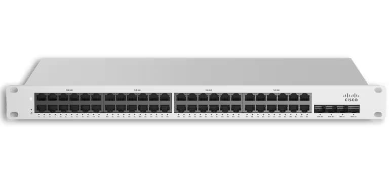 Cisco Meraki MS225-48FP-HW Gigabit Ethernet Switch Used | Warranty