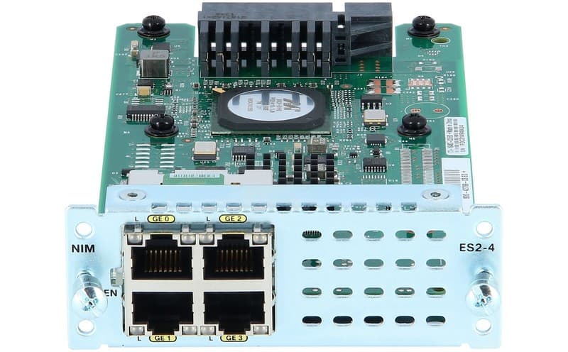 Cisco NIM-ES2-4 4-Port Gigabit Ethernet Switch STACK ISR 4000 SERIES