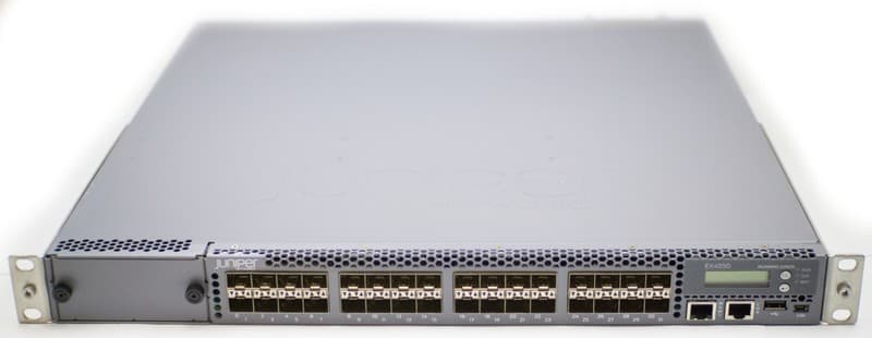 JUNIPER EX4550-32F-AFO SWITCH - DUAL PSU & BRACKETS