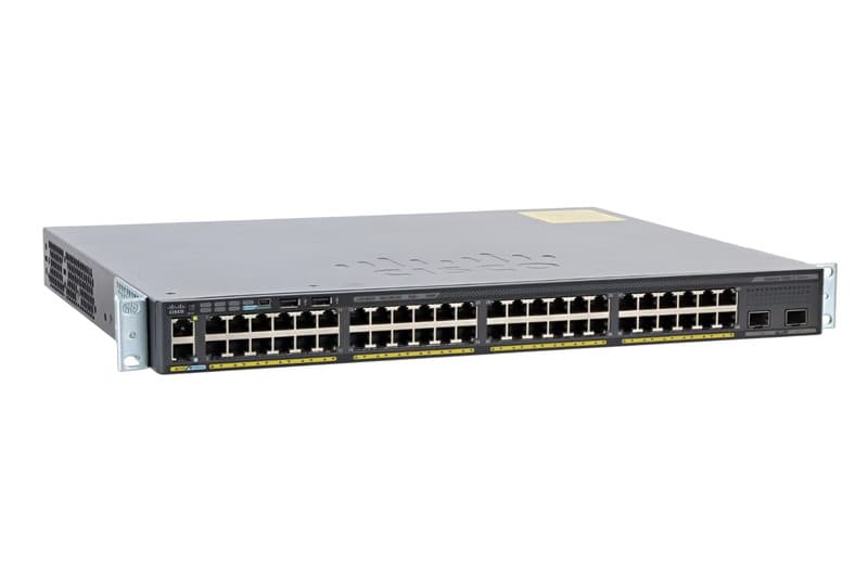 CISCO WS-C2960X-48 48x10/100/1000 Gigabit POE with stacking module