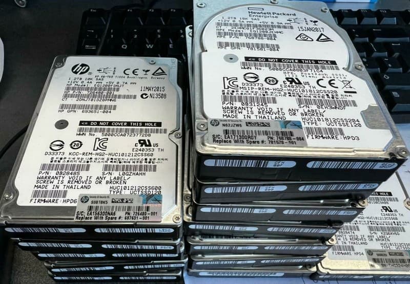 HPE 1.2TB 10K SAS 12G ENTERPRISE 2.5" HDD 872737-001 697631-001 781578-001