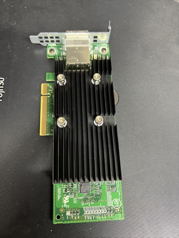 Dell 0T93GD ,SAS3008 Dual Port 12Gbps PCIe-x8 LP External SAS HD HBA