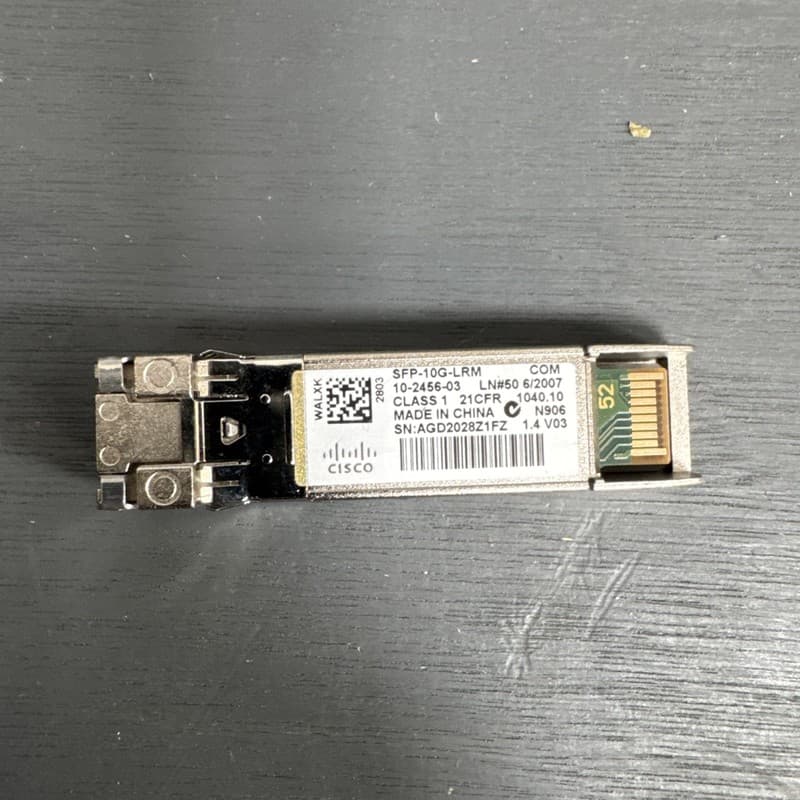 joblot 6 x Cisco SFP-10G-LRM Network Transceiver Module 10-2456-03