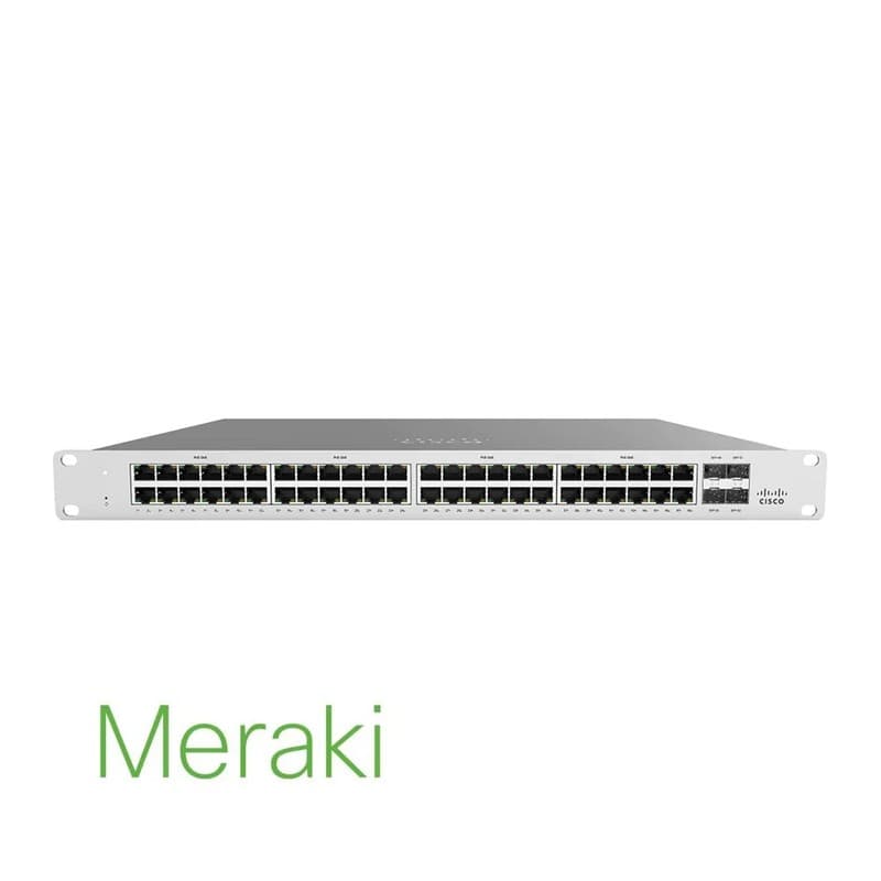 Cisco Meraki MS120-48LP 48x 1GbE Poe+ 4xSFF Cloud Management L2 Switch unclaimed