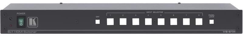 KRAMER VS-81H 8x1 HDMI Switcher Rack-Mountable RS-232 Ethernet