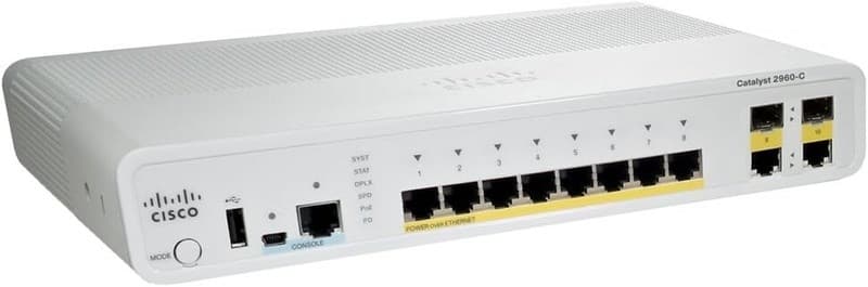 Cisco 2960CG Series CISCO 8-Port Gigabit Switch Cisco WS-C2960CG-8TC-L