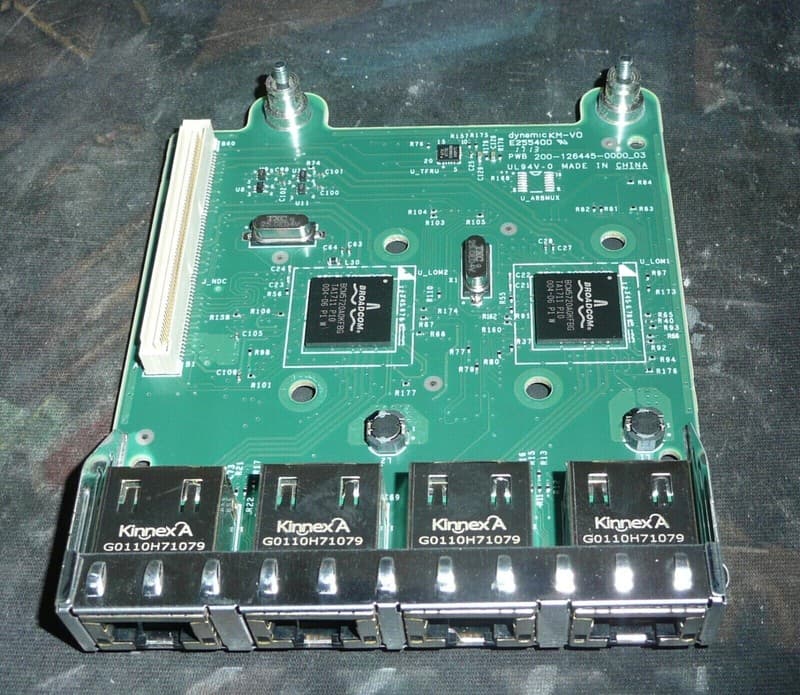 Dell PowerEdge 0FM487 Broadcom 5720 Quad Port Ethernet 1GbE Network Card