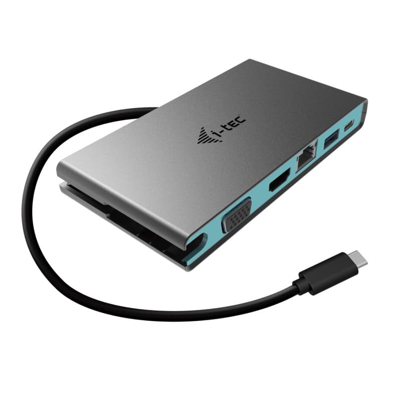 Joblot x 2 I-Tec USB-C Travel Dock 4k HDMI/VGA USB 3.0 4K USB-C HDMI VGA
