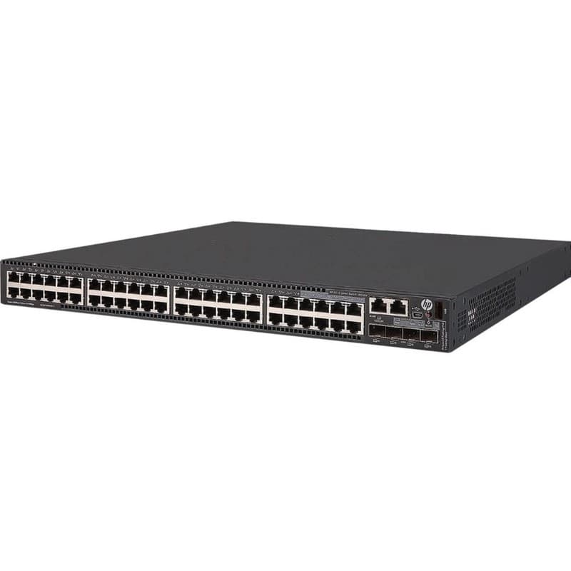 HPE JH146A - HPE 5510 48G 4SFP+ HI 1-slot switch with dual psu and rack mounts