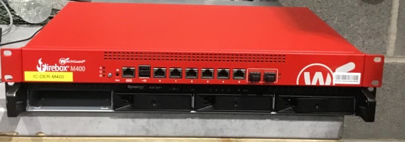 WatchGuard Firebox M400 Network Firewall 6 Port Security Appliance Tested kl5ae8