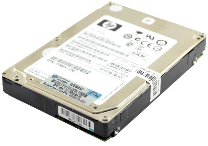 5 x HPE HP 600GB 10K SAS 2.5" Hard Disk 641552-003 653957-001 6G (JOB LOT)